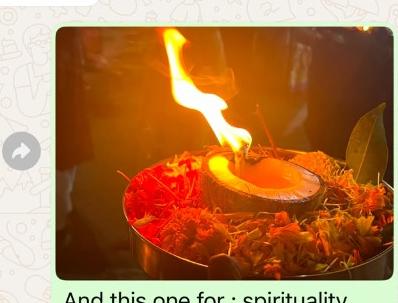 Diya lamp and flowers